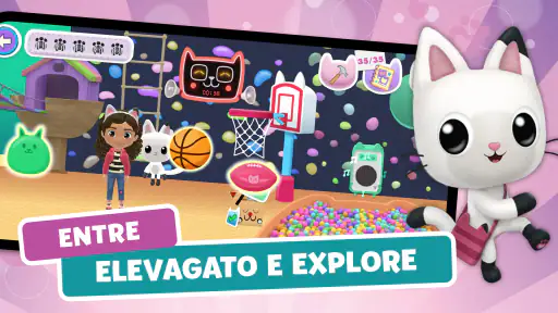 Gabbys Dollhouse:Jogos de gato screenshot 5