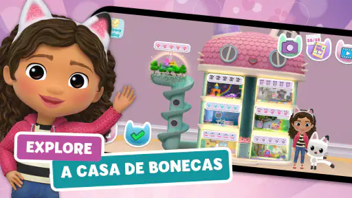 Gabbys Dollhouse:Jogos de gato screenshot 9