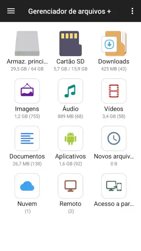 Gerenciador de arquivos screenshot 1