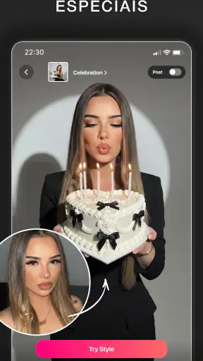 Glam IA: Editor de Foto, Vídeo screenshot 2