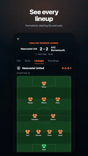 Goalside: Live Football Scores screenshot 3