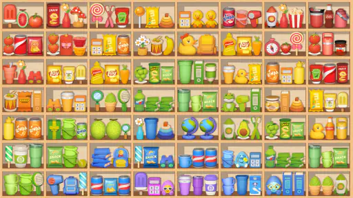 Goods sorting Jogo de Combinar screenshot 7
