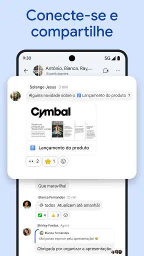 Google Chat screenshot 6