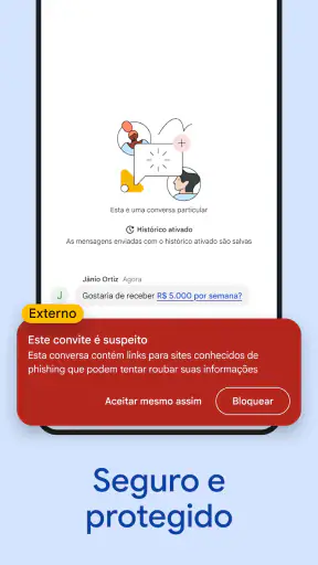 Google Chat screenshot 8