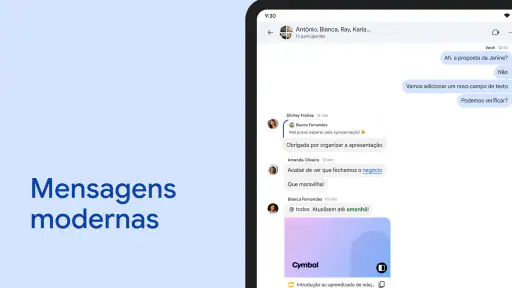 Google Chat screenshot 9