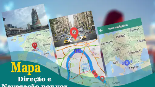 GPS Navegação E Mapa Direção screenshot 8