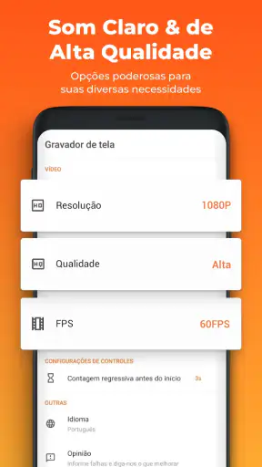 Gravador de tela - XRecorder screenshot 5