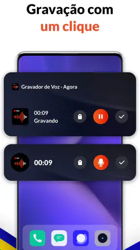 Gravador de Voz - Gravar Áudio screenshot 8