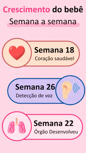 Gravidez + App Semana a Semana screenshot 4