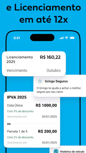 Gringo: Licenciamento, IPVA + screenshot 2