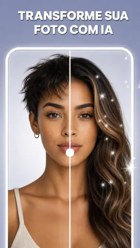 Hairisi: Cabelo IA e Cor screenshot 1