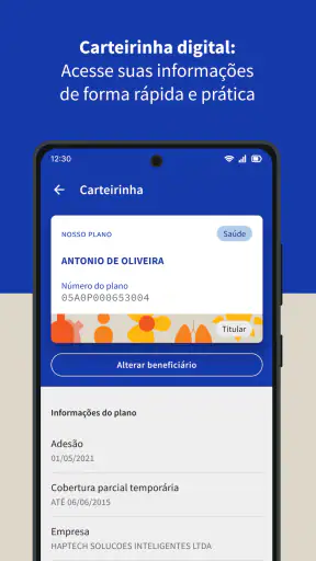 Hapvida screenshot 2