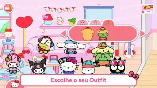 Hello Kitty e seus Amigos screenshot 5