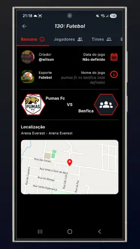 Hexagon sports screenshot 2