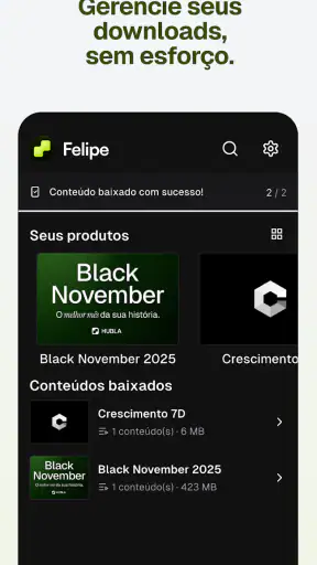 Hubla: acesse seus conteúdos screenshot 8
