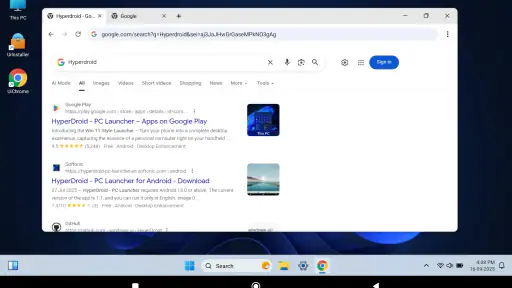 HyperDroid - PC Launcher screenshot 6