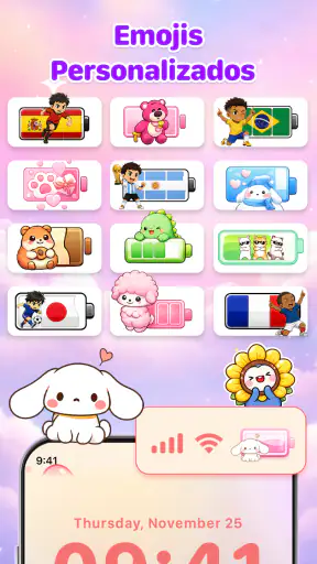 Ícone de Bateria Personalizado screenshot 2