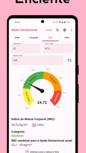 Idade Gestacional (do bebê) screenshot 3