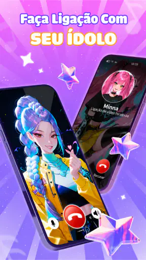 Idol Prank Call - Vídeo e Chat screenshot 1