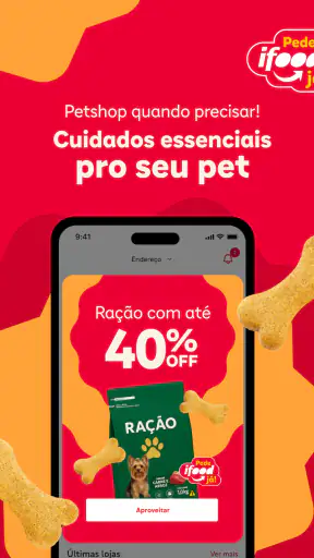 iFood comida e mercado em casa screenshot 12