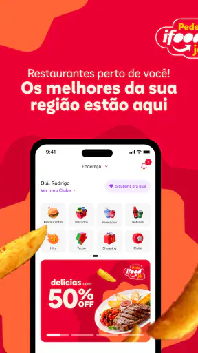 iFood comida e mercado em casa screenshot 9