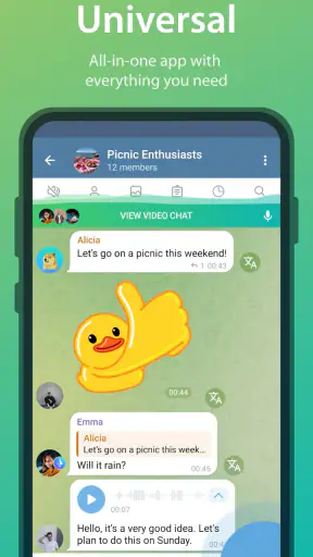 iMe: Telegram AI Mensageiro screenshot 3