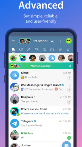 iMe: Telegram AI Mensageiro screenshot 8
