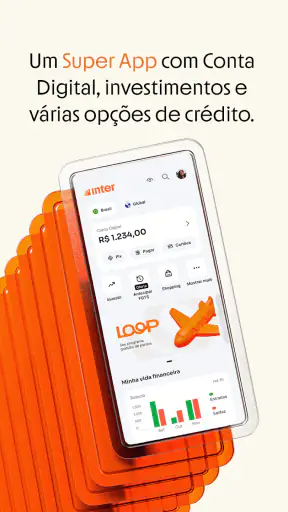 Inter: Conta, Cartão e Pix screenshot 1