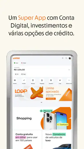 Inter: Conta, Cartão e Pix screenshot 9