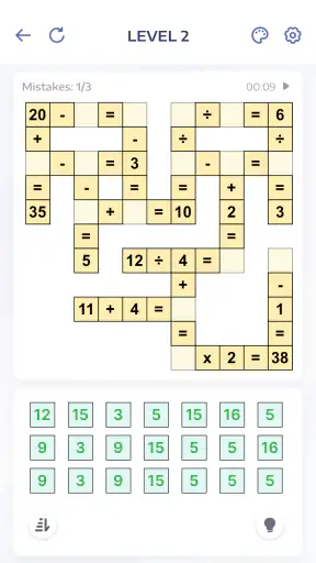Jogo de Matemática, Crossmath screenshot 4