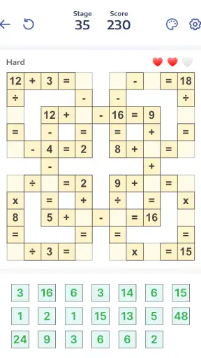 Jogo de Matemática, Crossmath screenshot 5