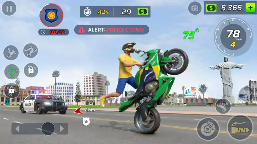 Jogo Moto Wheelie Grau 3D screenshot 12