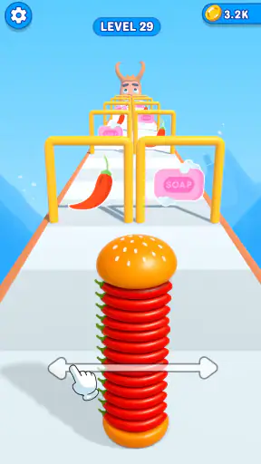 Jogos de cozinhar hambúrgueres screenshot 2