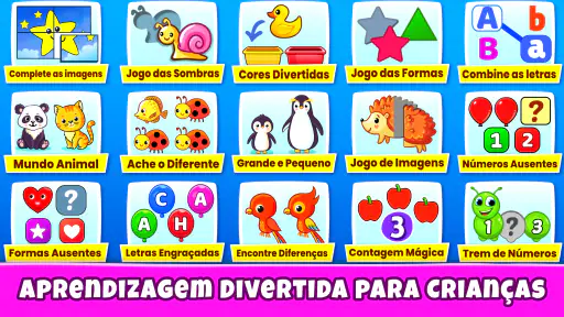 Jogos infantis: 3-7 anos screenshot 10