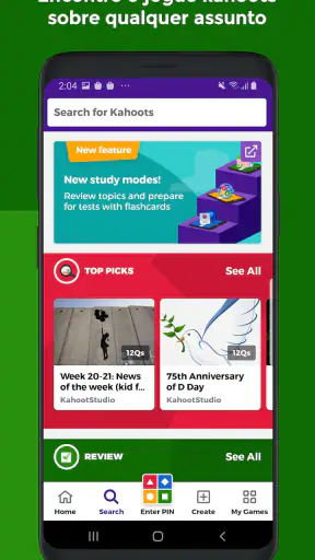 Kahoot! Jogar e criar quizzes screenshot 3