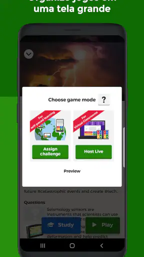 Kahoot! Jogar e criar quizzes screenshot 8