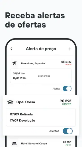 KAYAK: Voos, Hotéis e Carros screenshot 5