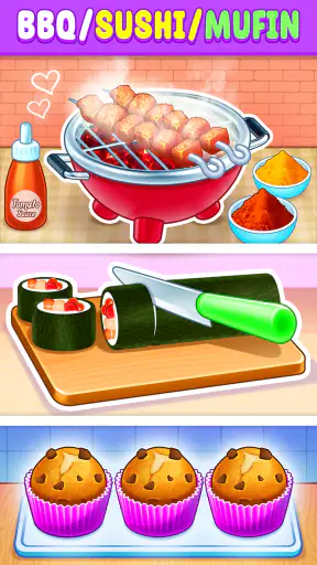 Kit Cozinha - Jogos de Cozinha screenshot 5