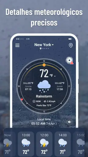 Know Weather: Radar ao vivo screenshot 4