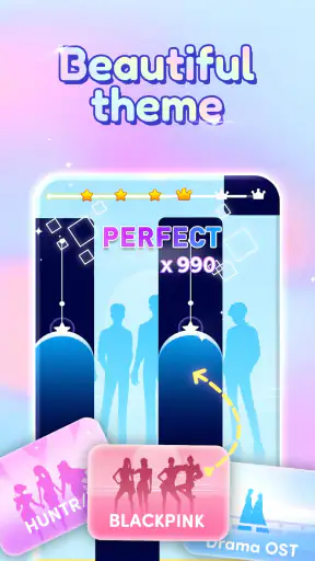 Kpop Piano Star - Music Game screenshot 10