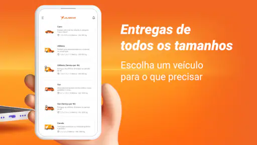 Lalamove - Rápido e Econômico screenshot 2