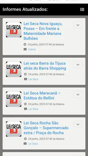 Lei Seca Rj - Resumo Lei Seca screenshot 1