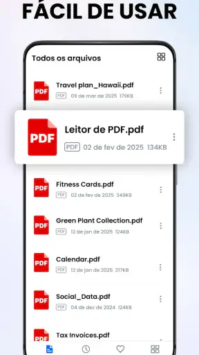 Leitor de PDF & Visualizador screenshot 2