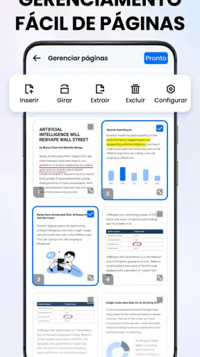 Leitor de PDF & Visualizador screenshot 5
