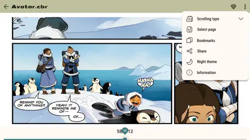 Leitor de quadrinhos (cbz/cbr) screenshot 10