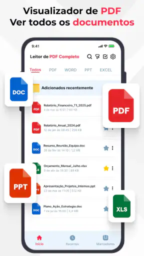 Leitor PDF e Documentos screenshot 1