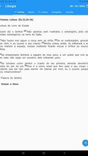 Liturgia Diária screenshot 9