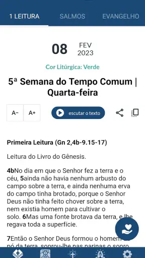 Liturgia Diária - Canção Nova screenshot 1