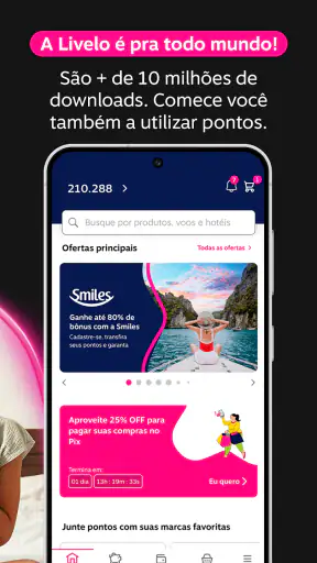 Livelo: juntar e trocar pontos screenshot 6