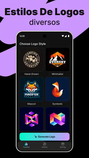 Logo Maker - Design IA screenshot 2